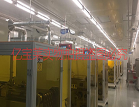 某企業(yè)用于FPC卷對卷自動印刷生產(chǎn)車間