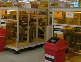 某企業(yè)用于FPC卷對(duì)卷自動(dòng)印刷生產(chǎn)車(chē)間